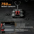 thumbnail image 5 of syedee Belt Squat Machine, Leg Machine for Strength Training, Hack Squat Machine with Weightlifting Belt - 4 Adjustable Positions, 800lb Weight Capacity, 5 of 9