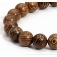 thumbnail image 3 of Wood Beads Bracelet for Men Women Lava Stone Essential Oil Diffuser Bracelet, 3 of 5
