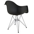 thumbnail image 2 of Modern Contemporary Kitchen Dining Armchair Black, 2 of 2