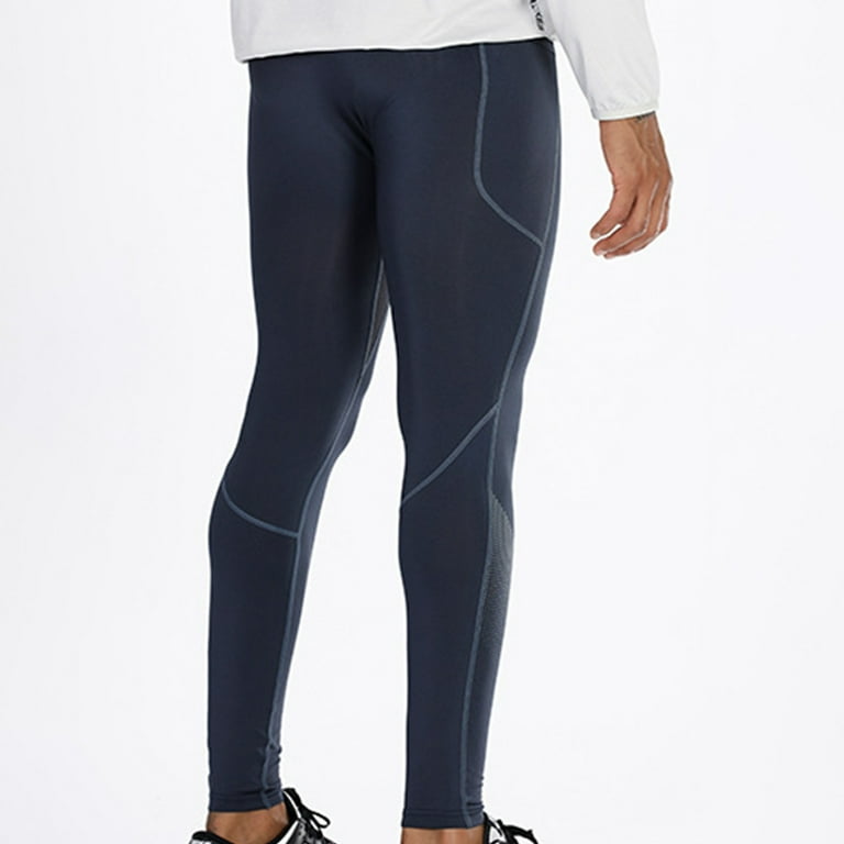 AHTJRT Mens Compression Pants Athletic Leggings Gym Workout Sports - Main Image