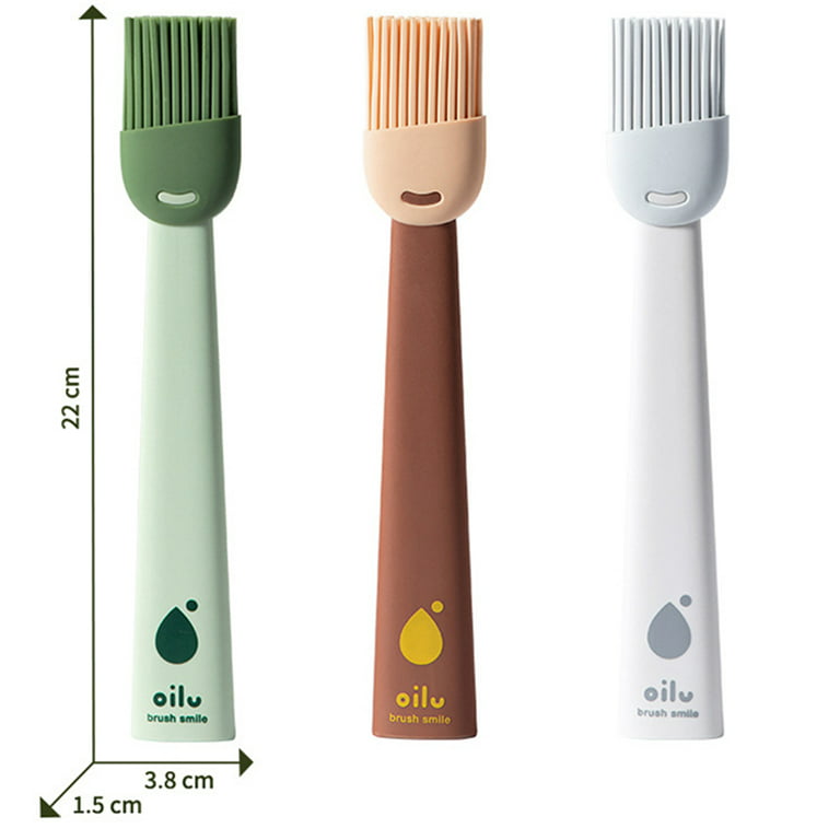 Heat Resistant Head-Up Silicone Basting Brushes