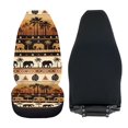 thumbnail image 4 of POLERO Front Seat Cover Car Interior, Easy to Install Vehicle Seat Covers Truck Comfy, Elephant Palm, 4 of 11