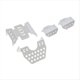thumbnail image 3 of Kit de Placa Protectora de Chasis para Coche RC, Compatible con Accesorios de Coche RC 1/8 H8P, 3 of 5