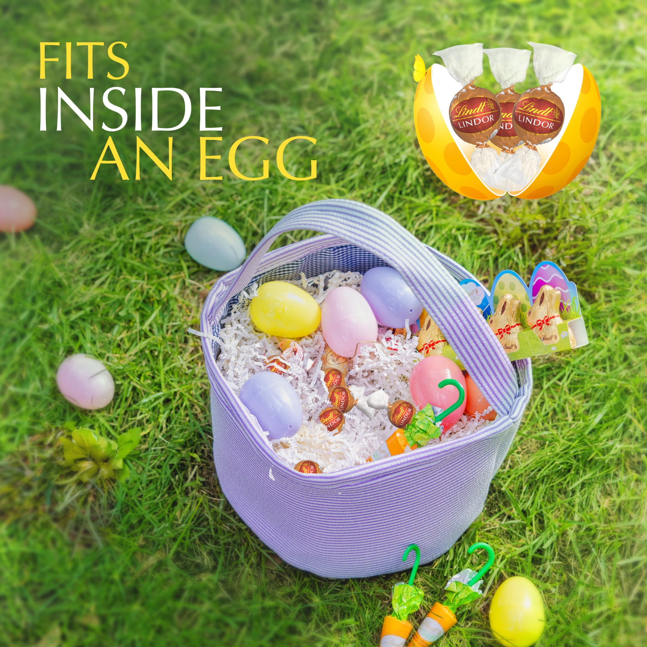 Lindt LINDOR Easter Carrot Cake White Chocolate Candy Truffles with Carrot Cake Flavor, 5.1 oz. Bag