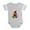 Heather Gray, variant on CafePress - English Mastiff Christmas - Cute Infant Baby Football Bodysuit