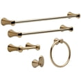 thumbnail image 4 of Delta Faucet 73850-CZ Lahara Pivoting Toilet Paper Holder, Champagne Bronze, 4 of 5