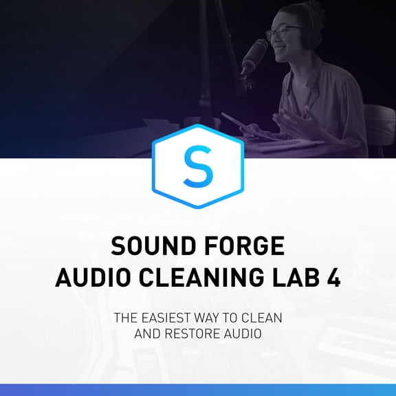 SOUND FORGE Audio Cleaning Lab |Audio Software | Music Program | Windows 10/11 [Digital Download]