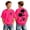 AB152 Hot Pink, variant on Tisuna Boys Summer T Shirts Kids Short Sleeve Crew Neck Floral Tops Regular Fit Street Daily Wear Tees For Toddler And Tweens 2-13 Years