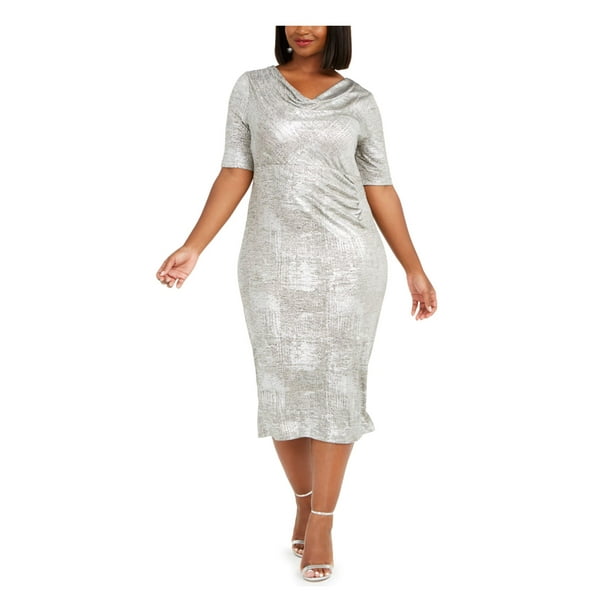 Connected Apparel CONNECTED APPAREL Womens Silver Heather Short