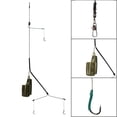 thumbnail image 3 of Carp Fishing Feeder Basket Baits Cage Hook Rig Set Lead Sinker Terminal Tackle, 3 of 3