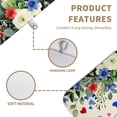 thumbnail image 2 of 4th of July Patriotic Floral Dish Drying Mat Summer Memorial Day Large Kitchen Mats Dish Drying Pad Absorbent Dish Dryer Mat for Kitchen Countertops Microfiber Drainer Pad Dish Drying Mats (18x24 in), 2 of 7