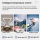 thumbnail image 5 of Bearachild Bufanda térmica de invierno Temperatura ajustable 45-65 ℃ Bufandas de calefacción Portátil 5W Pañuelo USB lavable con agua Caqui Suministros térmicos Silber-Grau Bearachild HA011636-03, 5 of 6