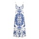 thumbnail image 5 of Puntoco Vestidos Mujer Vestidos de Verano Elegantes para Mujer Vestido de Cuello Redondo sin Mangas con Estampado Vestidos Casuales, 5 of 5