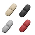 thumbnail image 3 of Riwesomey Clip de cuero para gafas de sol para automoción, organizador de Color sólido frontal, Clips de soporte interno de moda, accesorios Kits de molduras para tableros de automóviles Negro Riwesomey VI016553-02, 3 of 6