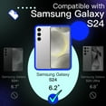 thumbnail image 2 of JETech Wallet Case for Samsung Galaxy S24 5G, Shockproof PU Leather Magnetic Flip Cover with Card Holder, Stand Feature and Full Camera Protection (White), 2 of 6