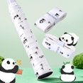thumbnail image 4 of Anti-slip PU Badminton Racket Overgrip Tape, Sweat Absorbent & Breathable Multiuse Grip Wrap for Tennis, Squash, Pickleball, Racquetball, Cute Panda Design, 6-Pack, All Colors, 4 of 8