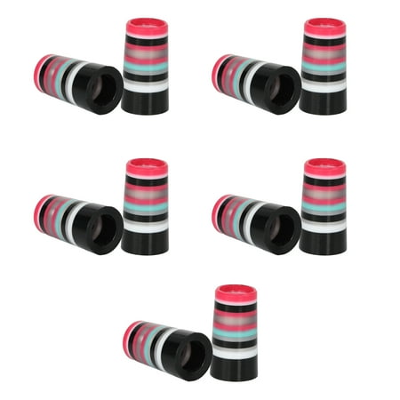 10Pcs Golfing Iron Ferrules Golfing Accessories Golfing Tapered Ferrules Fit 0.35Inch 0.37Inch Iron Shafts