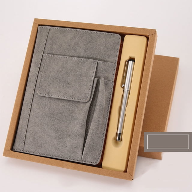 Cqxid Office&Craft&Stationery Under $10 Leather Book Cover A5 Book Sleeve Brown Reusable Book Protector Paperbacks Notebook With Extra Sleeve Pen Pockets For Book Lovers Classmate Gifts