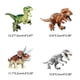 thumbnail image 3 of 8x Jurassic World Dinosaur Figures Building Toys Blocks Best Children Gift Multicolored h, 3 of 5