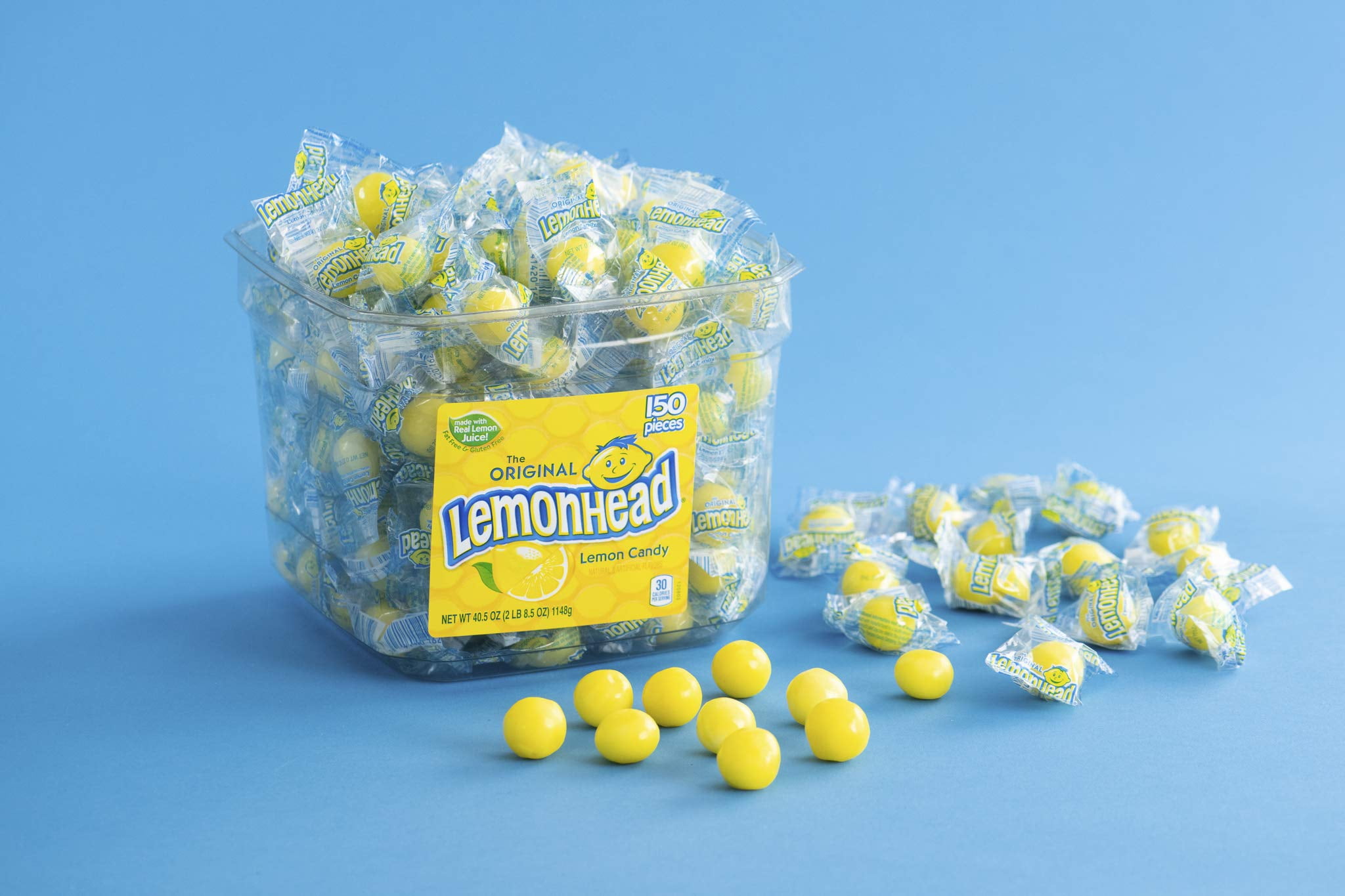 Lemonhead, Lemon Candy, 150 Count, 40.5oz