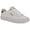 White Multi Ll, variant on Womens LOVEN Faux Leather Quilted Casual and Fashion Sneakers