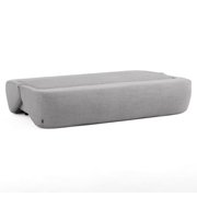 Divani Casa Lerner - Modern Light Grey Fabric Sofa Bed