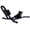 Black + Steel+1, variant on LIANGKA 1200 Pound Motorcycle Front Wheel Chock Compatible With 17 To 21 Inch Wheels For Storage Transport And Maintenance