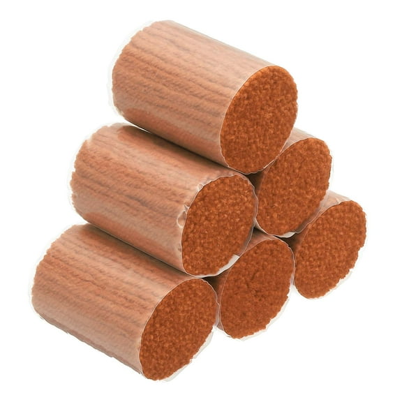 6 Rolls Latch Hook Yarn, Latch Hook Kit Yarn Precut Hook Rugs Yarn Making Crochet Bundles for Latch Hook Rug Adults Beginners Tapestry DIY Craft, Brown