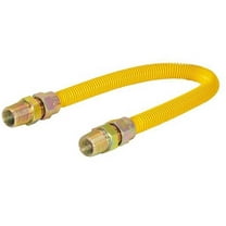 Eastman 4028301 0.5 x 0.625 x 18 in. Stainless Steel Gas Appliance Connector