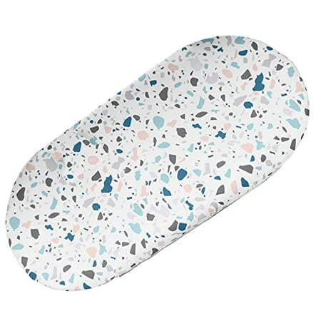 Replacement Sheet for Fisher-Price Rock with Me Bassinet - GNX44 ~ Mattress Cover Replacement ~ Ocean Sands Print