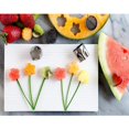 thumbnail image 4 of CHUANK Mini Stainless Steel Fruit Vegetable Cookie Shape Cutters Kid Food Mold Set, 4 of 7