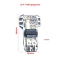 thumbnail image 1 of 5pcs Quick Splice Scotch Lock Wire Wiring Connector for 1 Pin 2 Pin 22-18AWG LED Strip Wire Car Audio Cable Terminals Crimp, 1 of 6