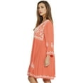 thumbnail image 3 of Riviera Sun Women's Tunic Dress - Bohemian Style Beachwear for Comfortable and Stylish Summer Days (Coral, 1X), 3 of 3
