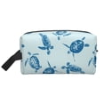thumbnail image 2 of Uemuo Turtle Pattern Portable Toiletry Bags with Handle, Waterproof travel Make up Bags for Women, Large Capacity Travel Cosmetic Bags, 2 of 9
