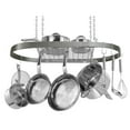 thumbnail image 2 of Range Kleen CW6016 Hammered Grey Enameled Oval Hanging Pot Rack, 2 of 4