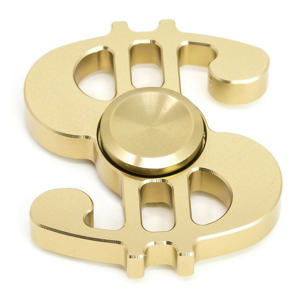 Accessories Gold Sign Money Adult Toy Tri Fidget Spinner - Walmart.com