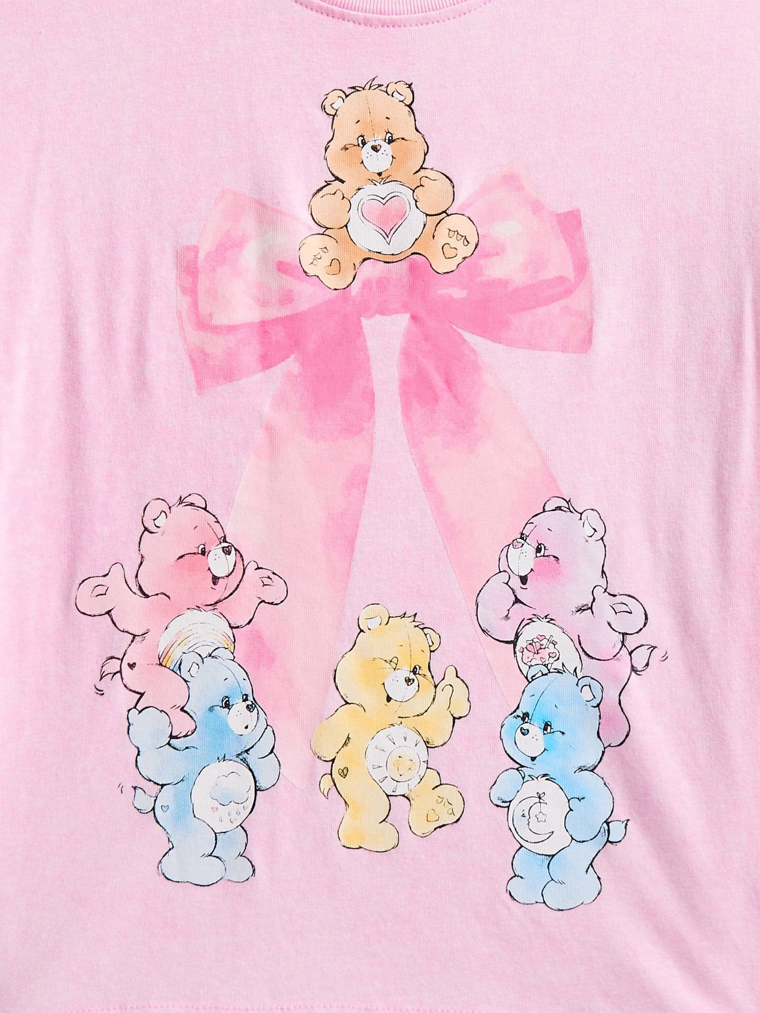 Care Bears Toddler Girls Graphic Crewneck Tee with Short Sleeves, Sizes 12M-5T