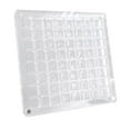 thumbnail image 2 of Caja de almacenamiento de diamantes de imitación para uñas, organizador transparente para decoración de uñas, pequeñas manualidades, piedras 64 rejillas, 2 of 9