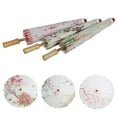 thumbnail image 4 of Popvcly Oil Paper Umbrella Mini Hand-painted Mall Ceiling Decoration Umbrellas Straight Pole Ancient Style Crafts Performance Props Dance Umbrella, 4 of 15