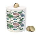 thumbnail image 3 of Cactus Piggy Bank, Colorful Pattern of Succulent Plants Tropical Exotic Foliage Natural Garden Design, Ceramic Coin Bank Money Box for Cash Saving, 3.6" X 3.2", Multicolor, by Ambesonne, 3 of 4