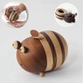 thumbnail image 1 of Toothpick Holder Bee Decor Home Decor Table Decor Gifts Decorations Office Decor Birthday Gifts Wooden Bee Holds 150 Pcs(includes A Pack Of Toothpicks, 1 of 5