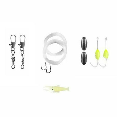1set Fishing Accessories Set Fishing Gadget Kit Wilderness Fishing Line Pack Tackle Survival Kit Fishing