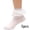 362 White 5 Pieces, variant on LYMAYTER 5 Pack Dress Socks ‌for Kids Girls Cute Solid Color Ankle Socks Double Ruffle Princess Socks 1-13Y
