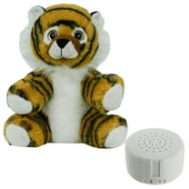 Tiger 8 inch Stuffed Toy with Recorder – Interactive Plush Tiger for Kids and Learning