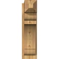 thumbnail image 2 of Ekena Millwork 8"W x 22"D x 30"H Olympic Rough Sawn Craftsman Outlooker, Western Red Cedar, 2 of 4