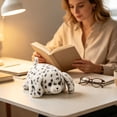 thumbnail image 4 of Realistic Spotted Seal Stuffed Animal Plush Toy, Soft Cuddly Sleep Aid Anxiety Relief Plush Doll, Warm Companion Gift for Kids and Adults Animal Lovers, 4 of 7