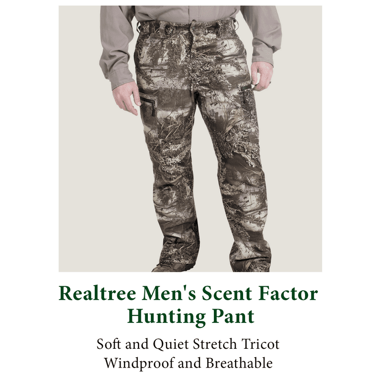 Realtree Men's Scent Factor Hunting Pant, Realtree Max1 XT, Size 2X-Large
