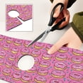 thumbnail image 6 of Yayeee Faucet Mat for Kitchen Sink 14.7" Diatomite Long Splash Guard Pad, Pink Doughnuts, 6 of 7