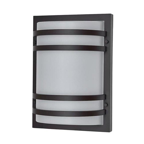Miseno FLEL1000LEDORB 16W 5000 Kelvin Integrated LED Outdoor Wall Sconce in Oil Rubbed, Bronze TOnes