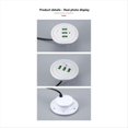 thumbnail image 4 of Concentrador USB de 3 Puertos, Cargador de Escritorio, Estación de Carga Integrada para Teléfonos Móviles, Divisor de Línea de Datos , Organizador de Escritorio., 4 of 10